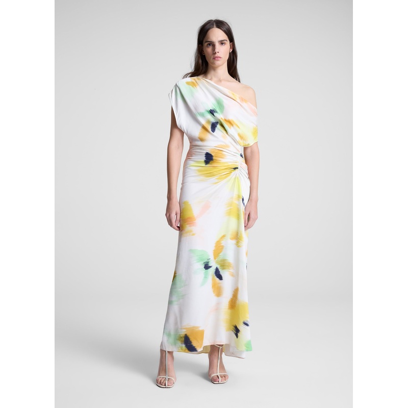 Penny Satin Midi Dress|Floral Multi|00|0|2|4|6|8|10|12|14