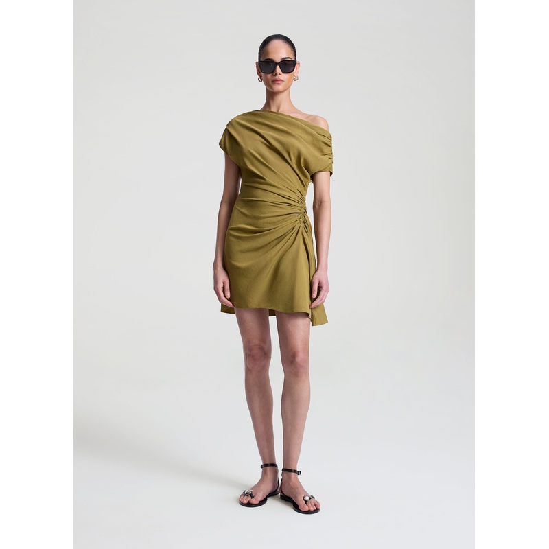 Poppy Linen Mini Dress|Hazel|00|0|2|4|6|8|10|12|14