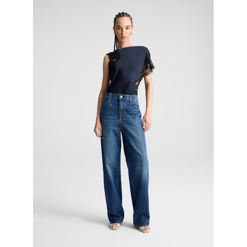 The 747 Relaxed Wide Jean|Dark Classic Blue|24|25|26|27|28|29|30|31|32