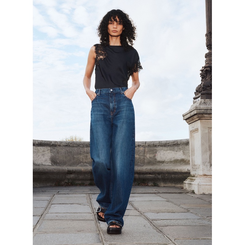 The 747 Relaxed Wide Jean|Dark Classic Blue|24|25|26|27|28|29|30|31|32