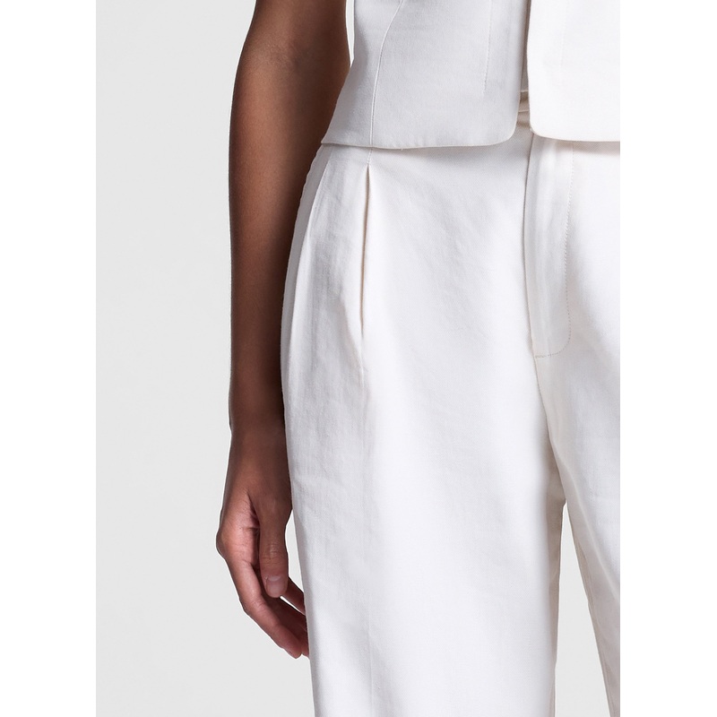 Tommy II Linen Pant|Buttercream|00|0|2|4|6|8|10|12|14