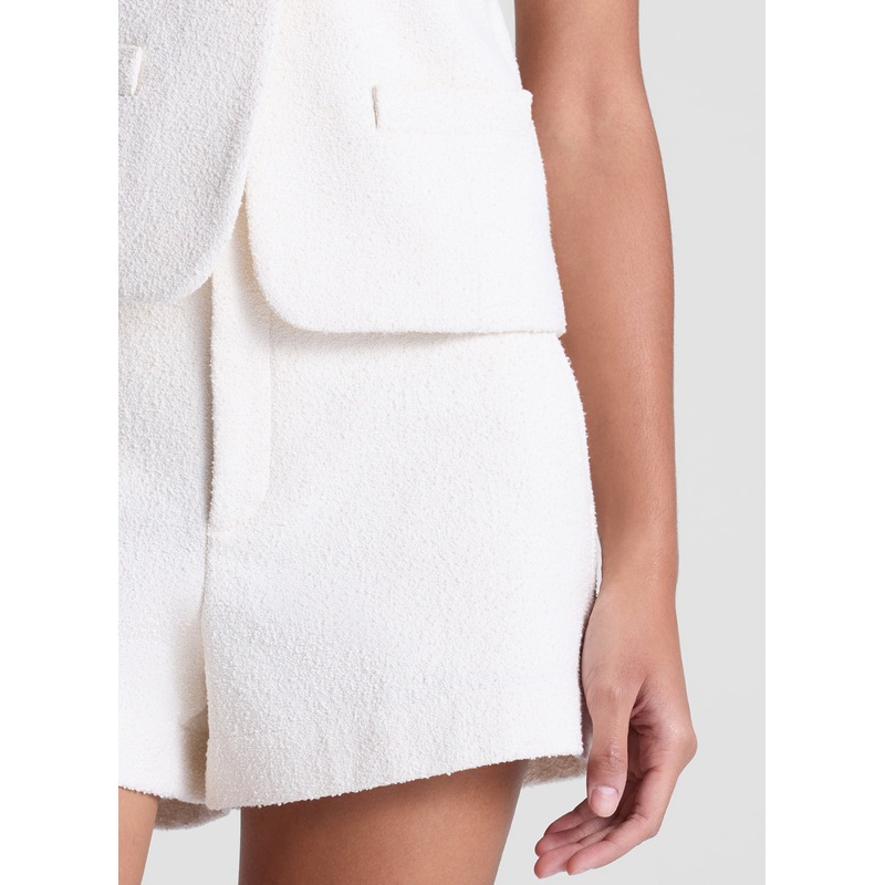 Cade Boucle Short|Pearl|00|0|2|4|6|8|10|12|14