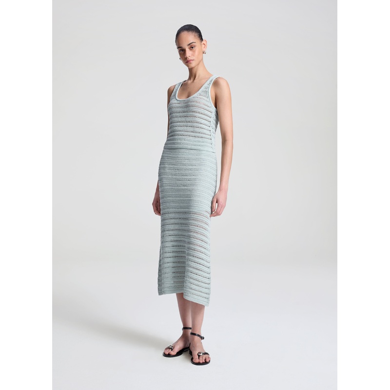 Lana Crochet Knit Midi Skirt|Cascade|XS|S|M|L|XL