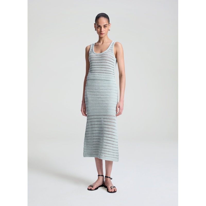 Lana Crochet Knit Midi Skirt|Cascade|XS|S|M|L|XL