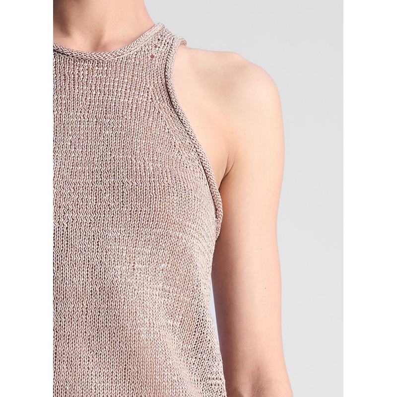 Nelly Open Knit Tank|Sand|XS|S|M|L|XL