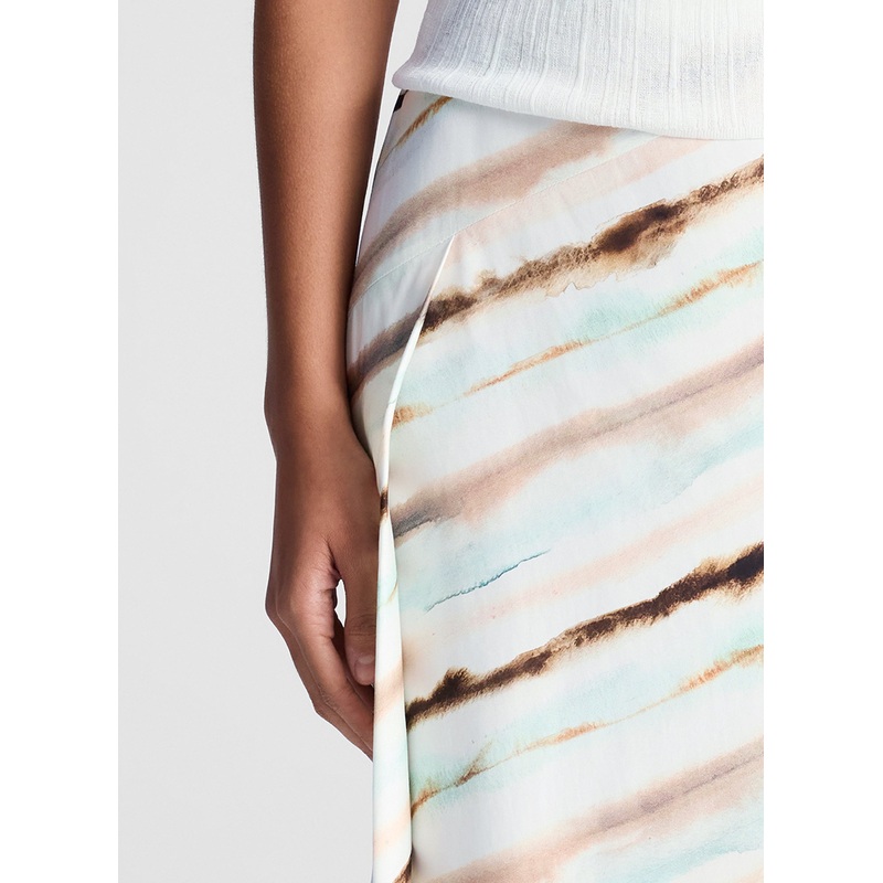 Rita Striped Midi Skirt|Mint Multi|00|0|2|4|6|8|10|12|14
