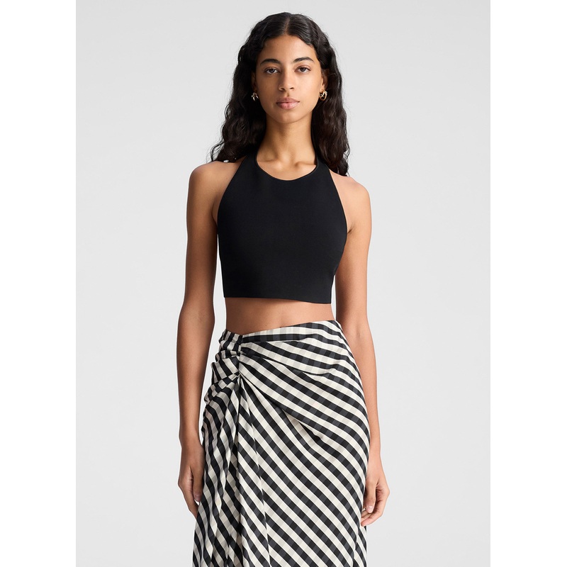 Rory Compact Knit Top|Black|XS|S|M|L|XL