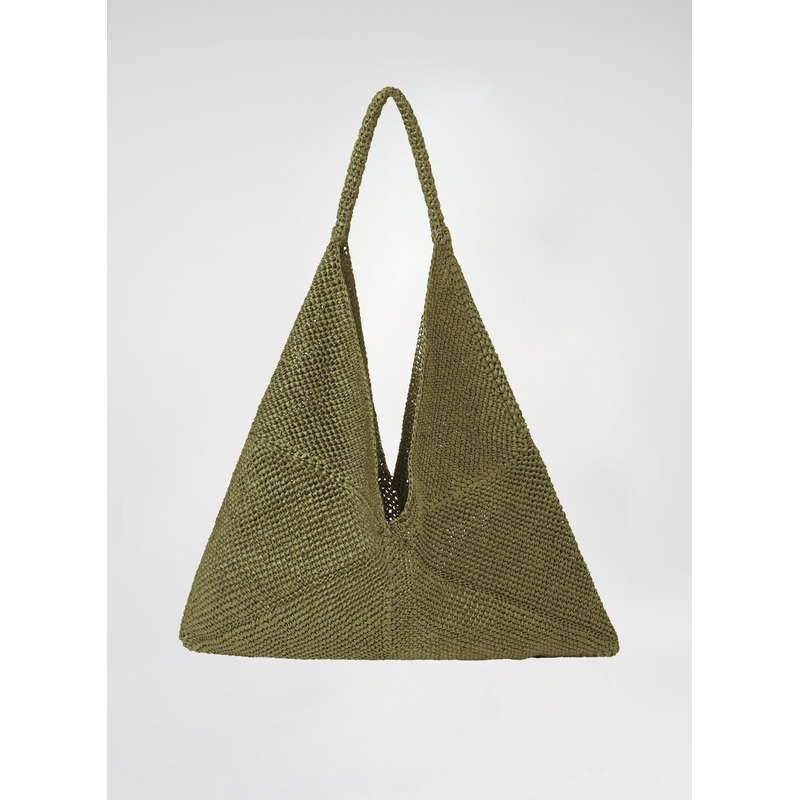 Sid Raffia Bag|Hazel|OS