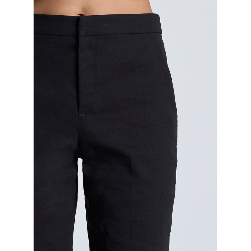 Bardot Linen Pant|Black|00|0|2|4|6|8|10|12|14