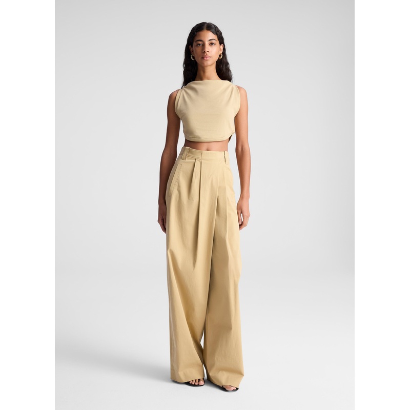 Brody Pleated Pant|Desert Beige|00|0|2|4|6|8|10|12|14