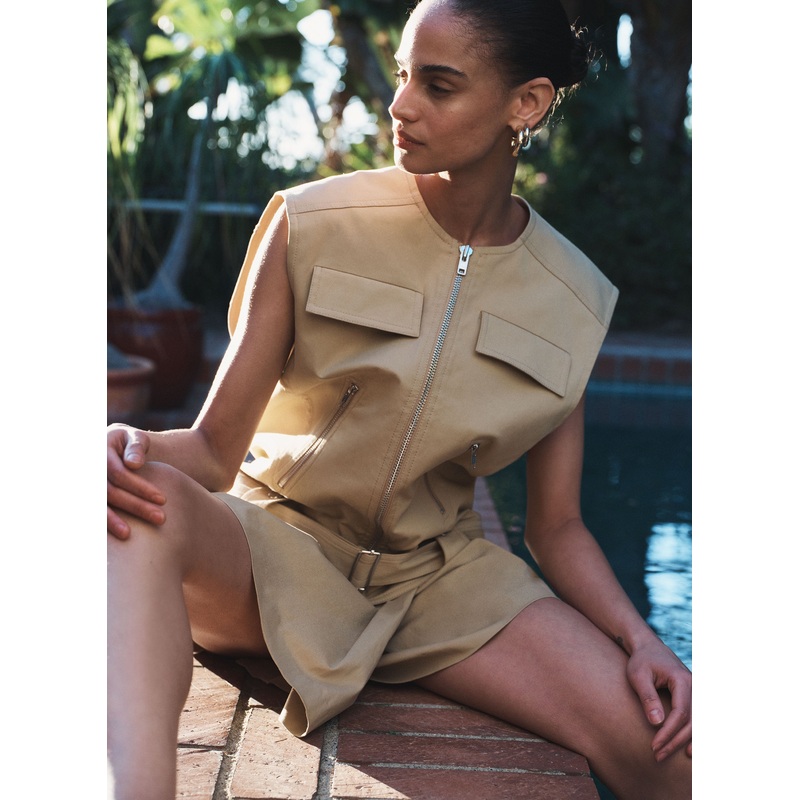 Cal Utility Jacket|Desert Beige|XS|S|M|L|XL