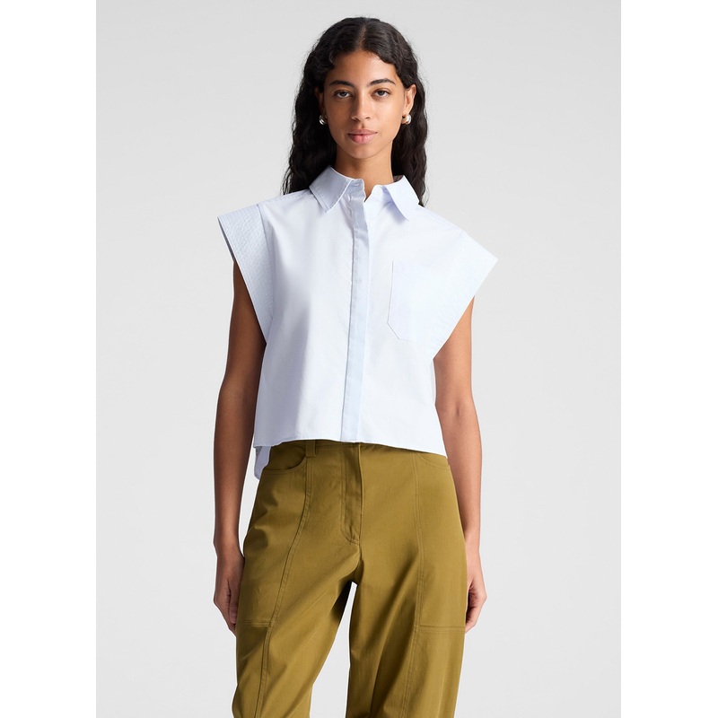 Monte Cotton Shirt|Acqua|XS|S|M|L|XL