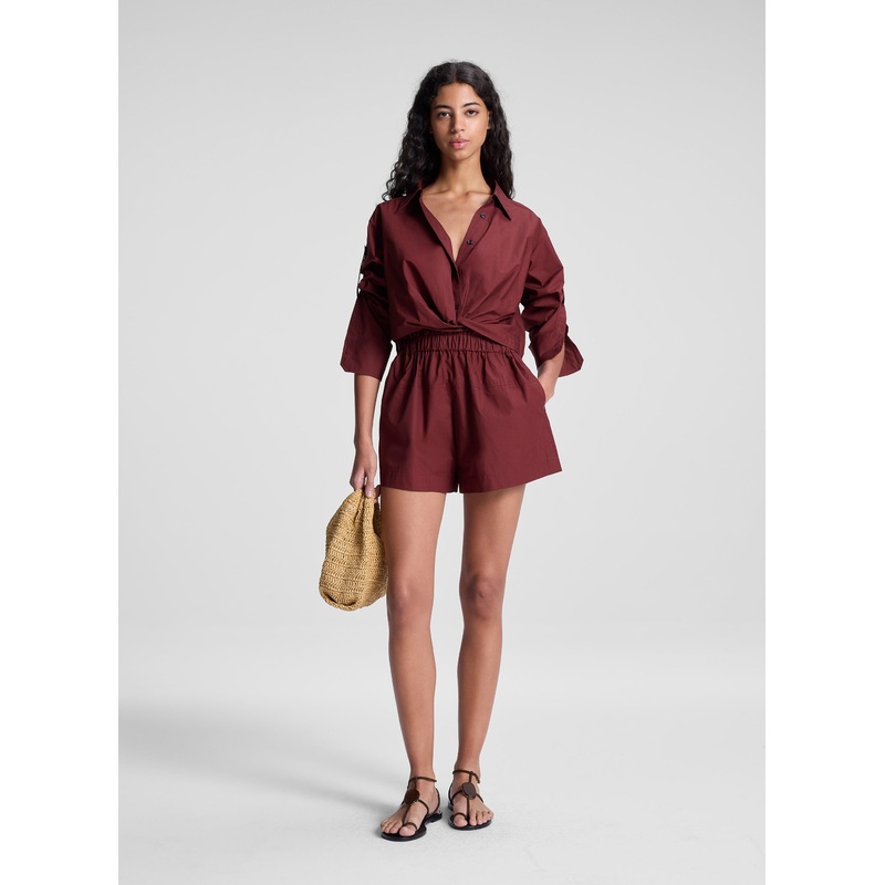 Nate Cotton Short|Dark Bosco|XS|S|M|L|XL