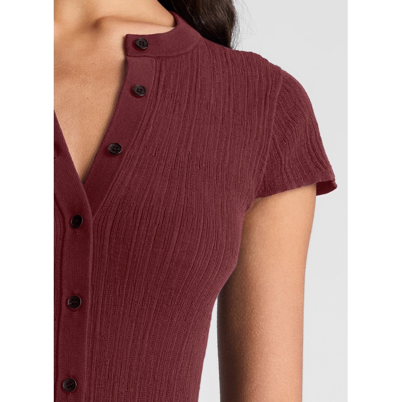 Parker Fine Cotton Knit Cardigan