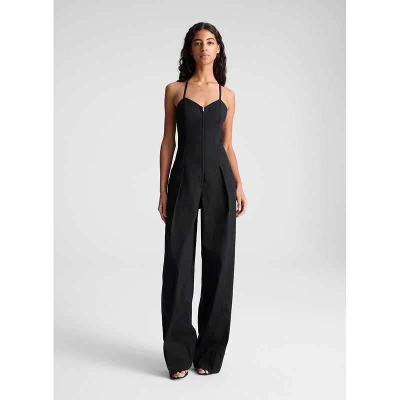 Chandler Stretch Linen Jumpsuit