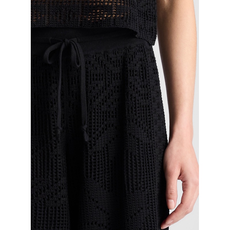 Colby Crochet Knit Short|Black|XS|S|M|L|XL