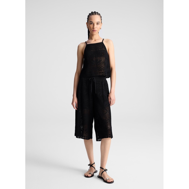 Colby Crochet Knit Short|Black|XS|S|M|L|XL