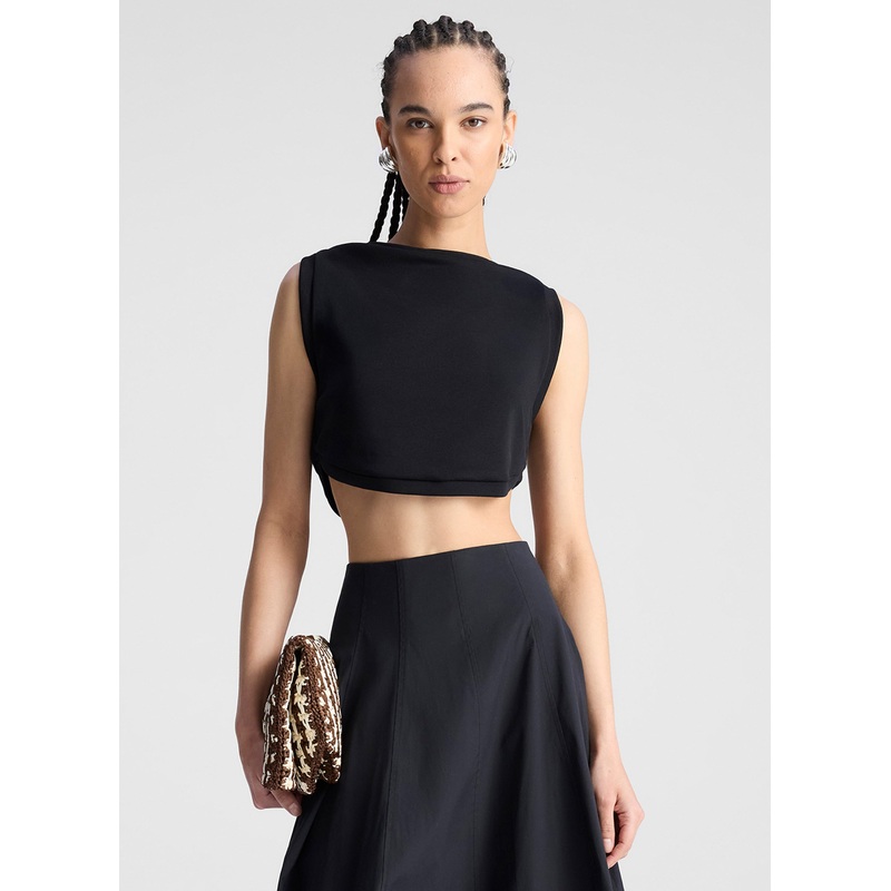 Mae Cropped Tank|Black|XS|S|M|L|XL