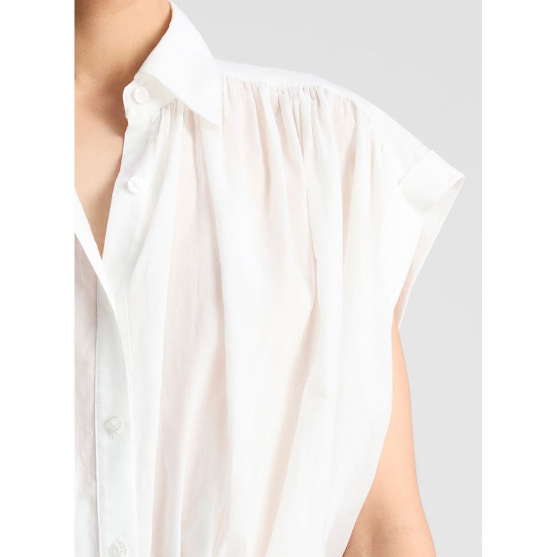 Nessa Cotton Shirt|White|XS|S|M|L|XL