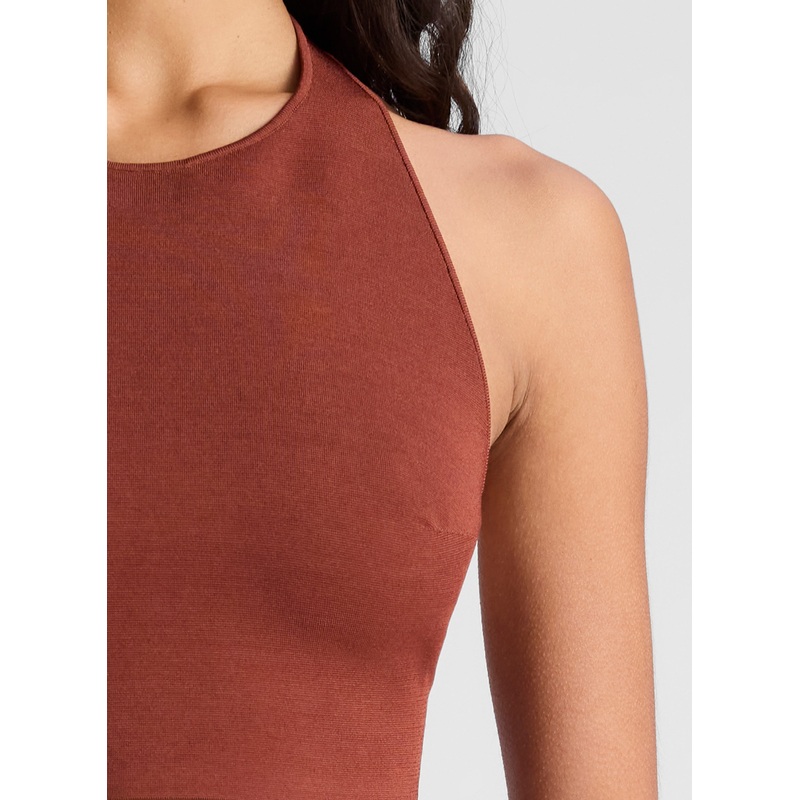 Rory Compact Knit Top|Deep Sequoia|XS|S|M|L|XL