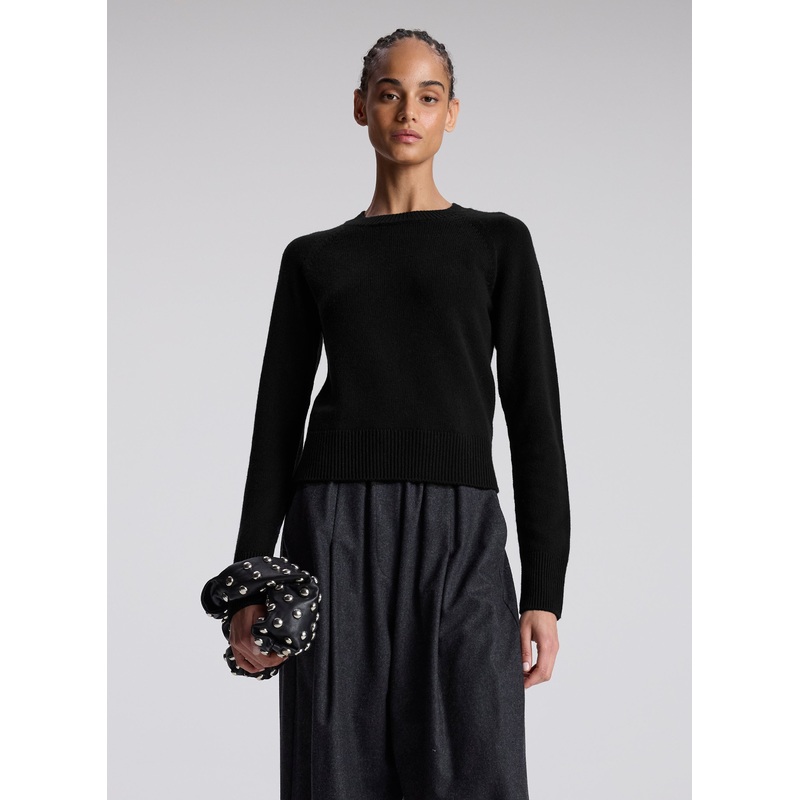 Ashtyn Cashmere Crew Neck Sweater