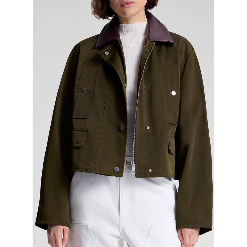 Colton Oil Cloth Jacket|Military|XS|S|M|L|XL