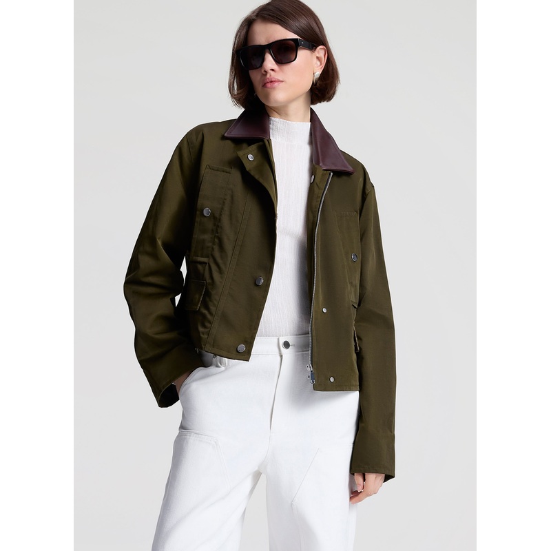 Colton Oil Cloth Jacket|Military|XS|S|M|L|XL