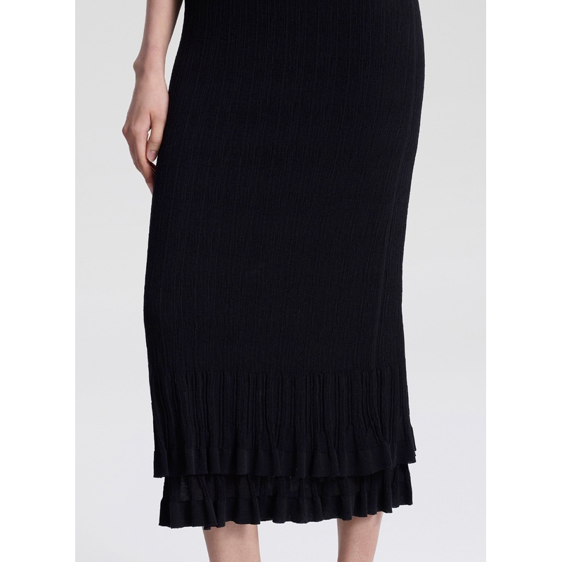 Kennedy Fine Cotton Knit Midi Dress