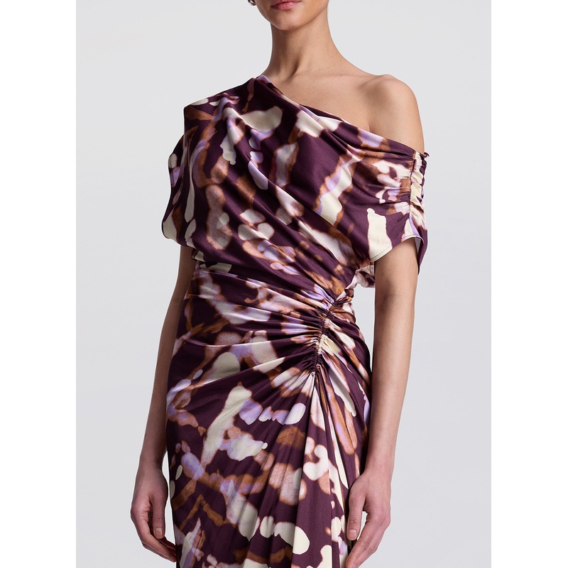 Poppy Satin Gown|Plum/Violet|00|0|2|4|6|8|10|12|14