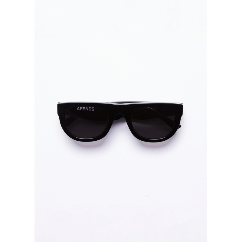 AFENDS Unisex Cali Kush – Sunglasses – Gloss Black