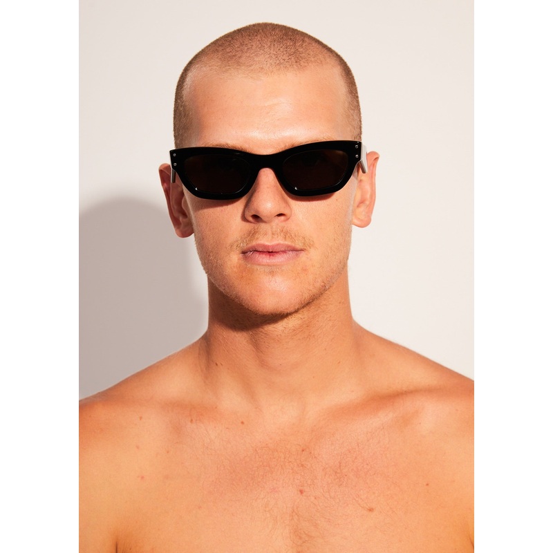 AFENDS Unisex Clementine – Sunglasses – Gloss Black