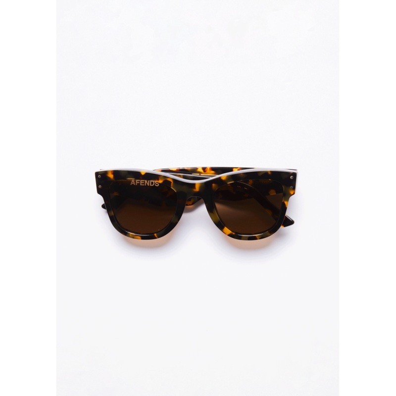 AFENDS Unisex Premium OG – Sunglasses – Brown Shell