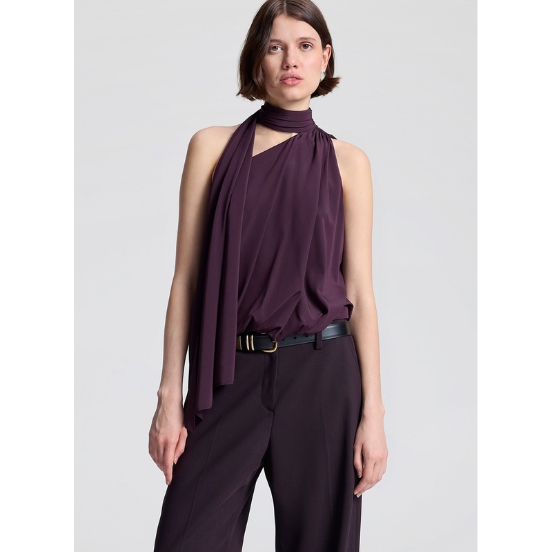 Celeste Silk Top|Deep Plum|00|0|2|4|6|8|10|12|14