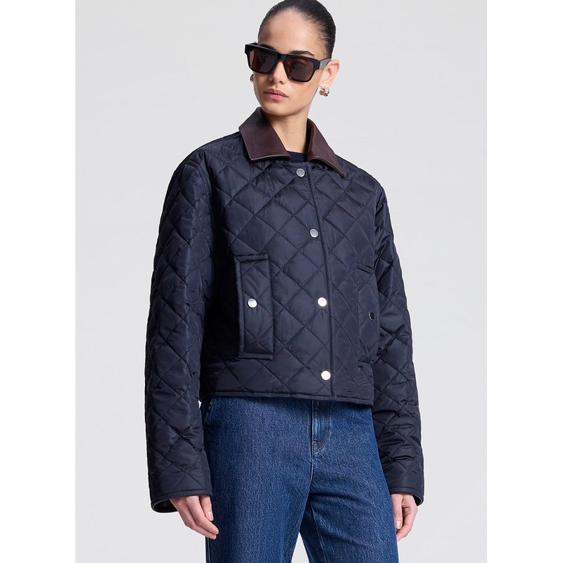 Henri Quilted Jacket|Maritime Navy|XS|S|M|L|XL