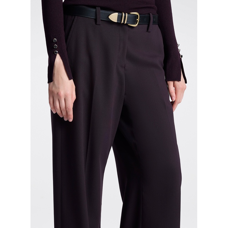 Liam Tailored Pant|Deep Plum|00|0|2|4|6|8|10|12|14