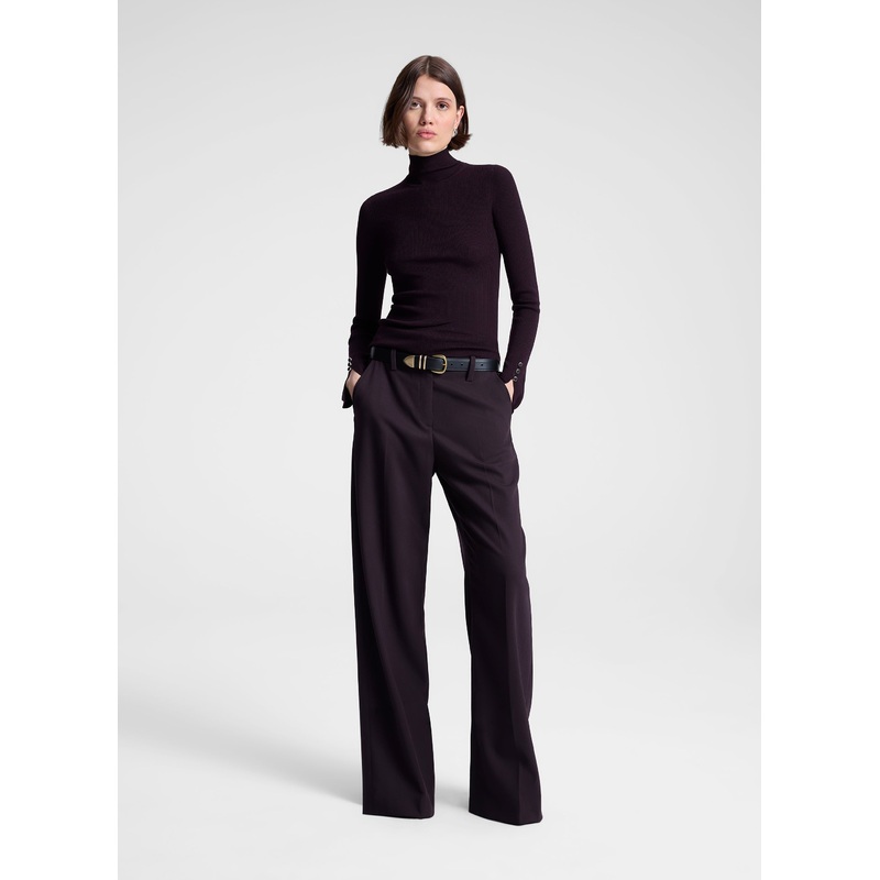 Liam Tailored Pant|Deep Plum|00|0|2|4|6|8|10|12|14