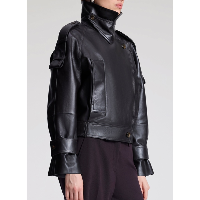 Miles Leather Jacket|Deepest Brown|XS|S|M|L|XL