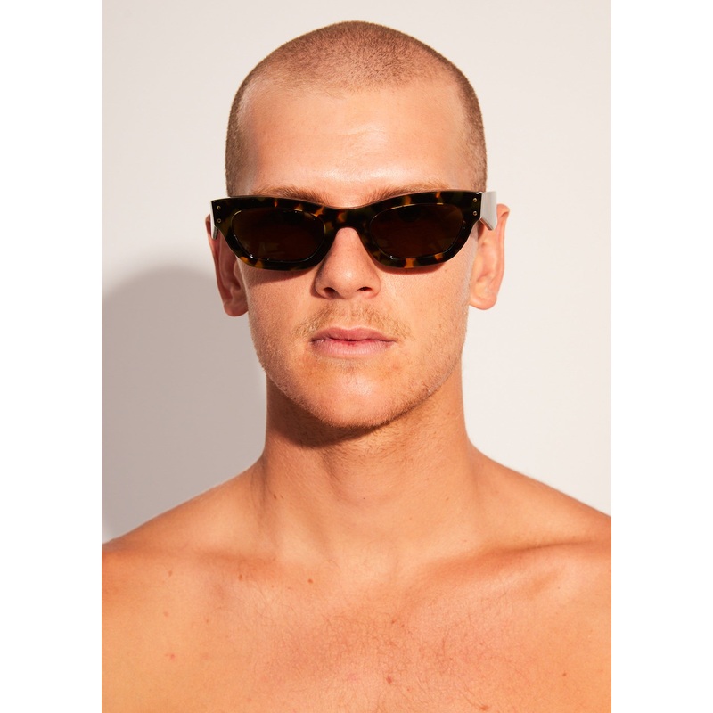 AFENDS Unisex Clementine – Sunglasses – Brown Shell