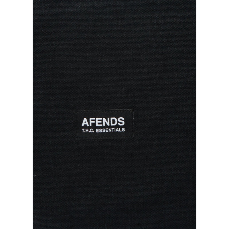 AFENDS Unisex Crucial – Tote Bag – Black