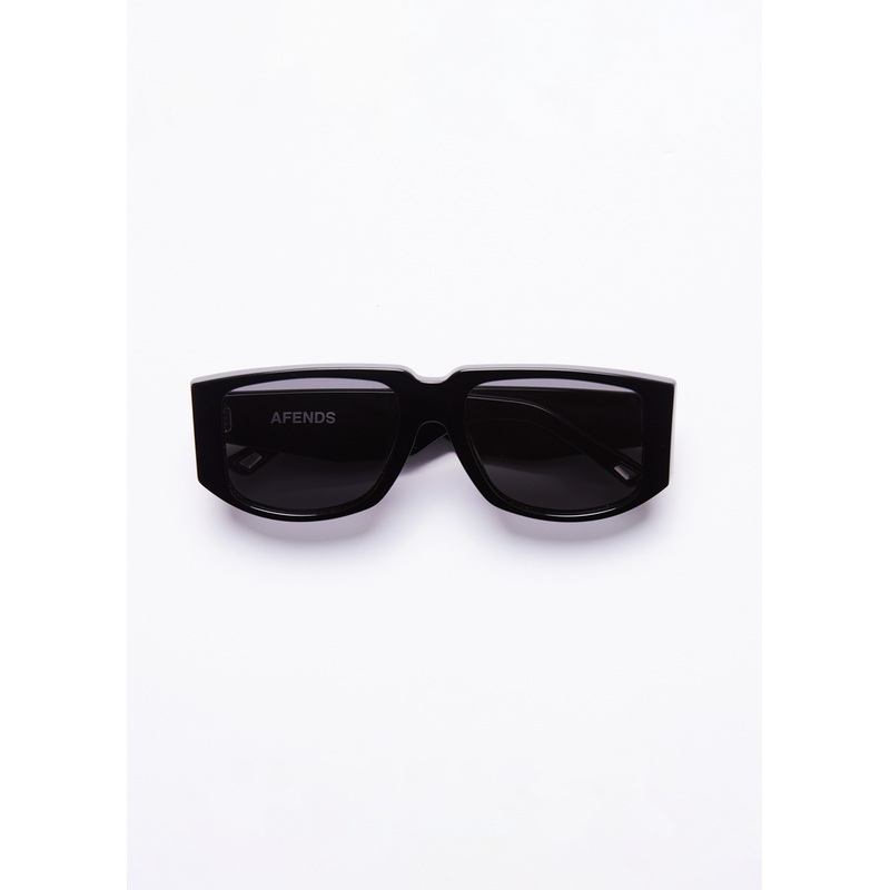 AFENDS Unisex Sherbert – Sunglasses – Gloss Black