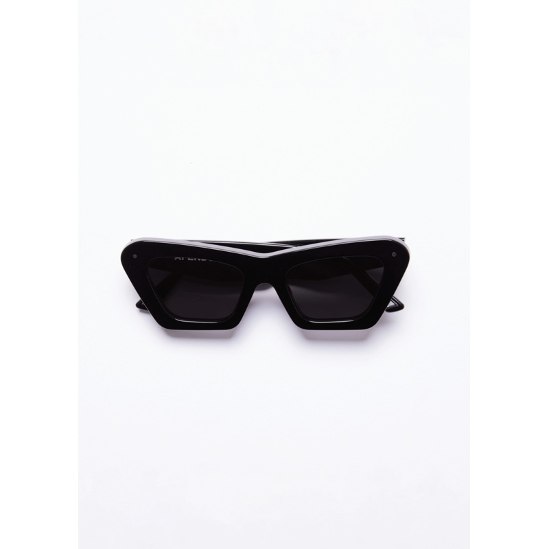 AFENDS Unisex Sundae Driver – Sunglasses – Gloss Black