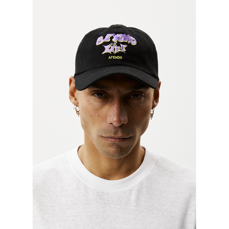 AFENDS Unisex Beyond Life – Baseball Cap – Black