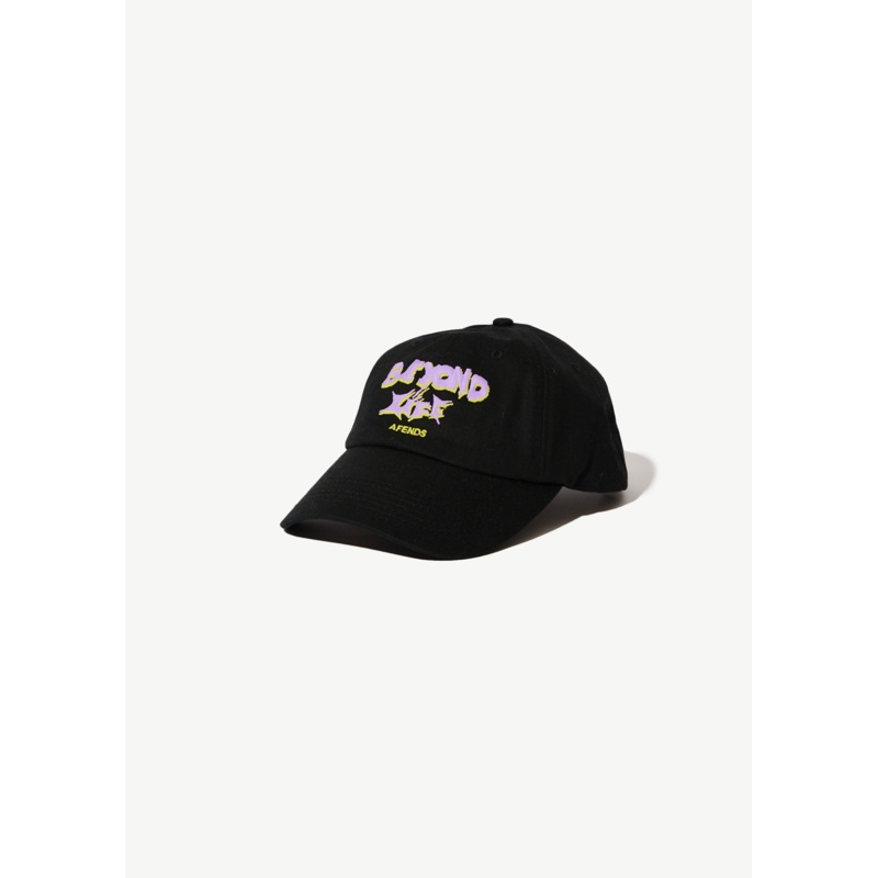 AFENDS Unisex Beyond Life – Baseball Cap – Black