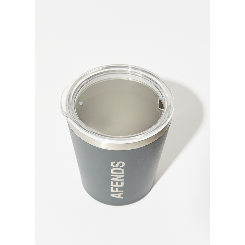 AFENDS Unisex Pargo x Afends – 8oz Insulated Coffee Cup – BBQ Charcoal