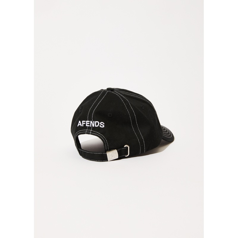 AFENDS Mens Good Times – Six Panel Cap – Black