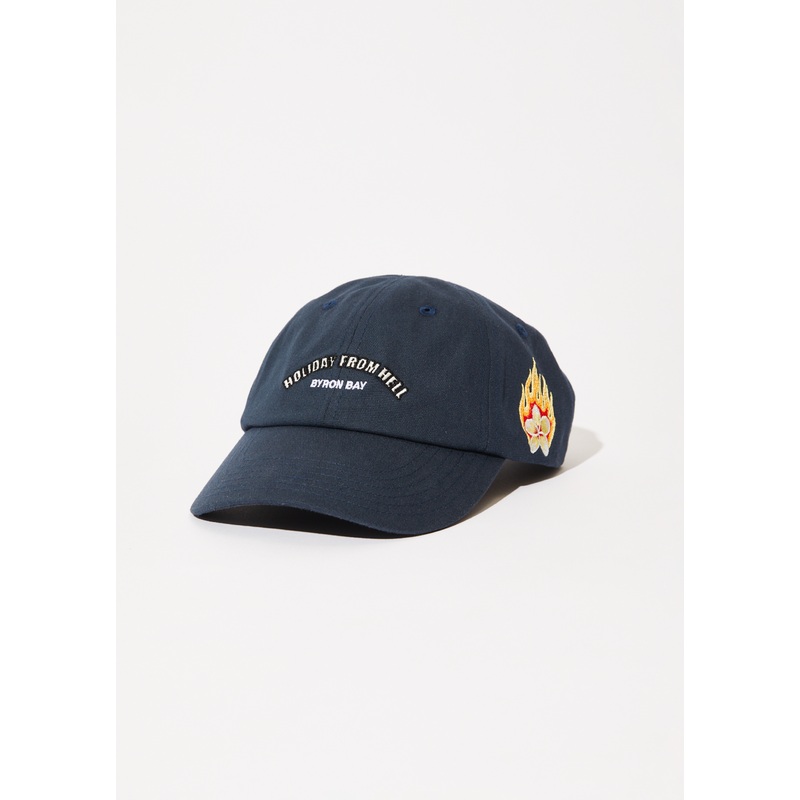 AFENDS Mens Holiday – Six Panel Cap – Navy