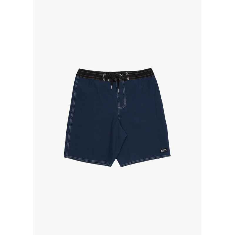 AFENDS Mens Surf Related – Fixed Waist Boardshort 20 – Navy