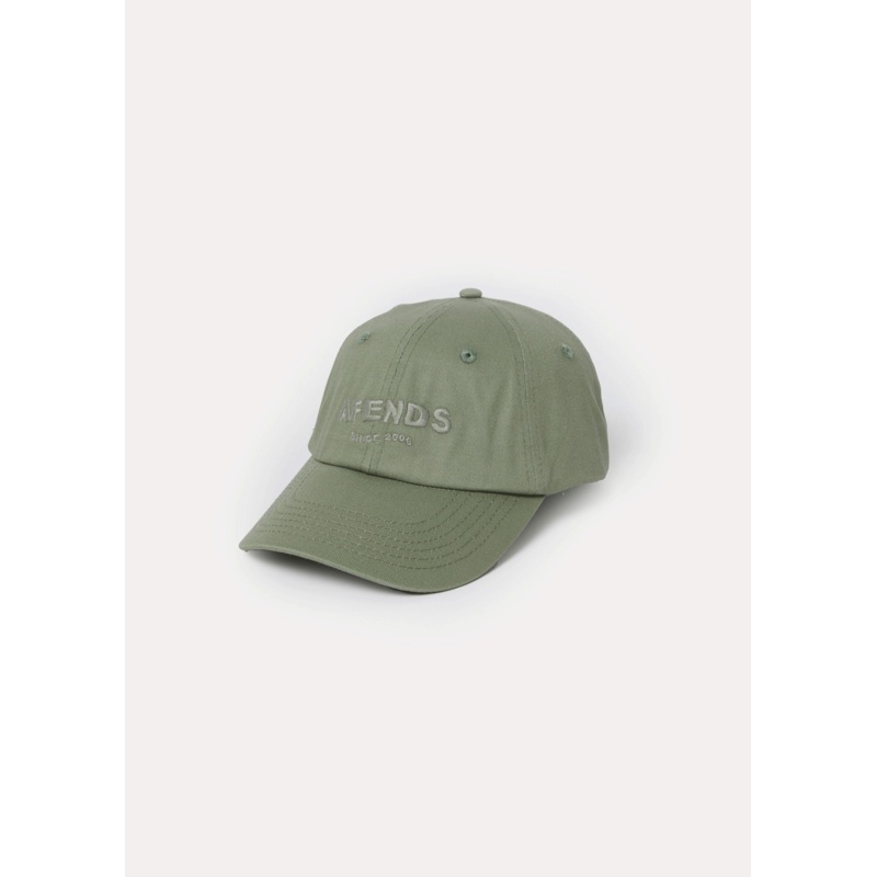 AFENDS Mens Questions – Six Panel Cap – Eucalyptus