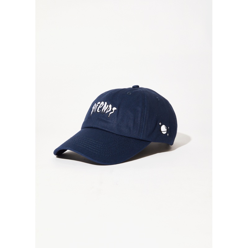 AFENDS Mens Enjoyment – Six Panel Cap – Navy