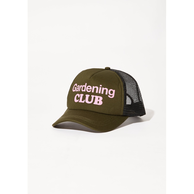 AFENDS Womens Gardening Club – Trucker Cap – Military